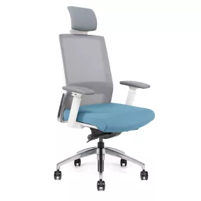 Siège bureautique synchrone blanc So Alghero