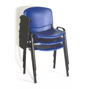 Chaise polyvalente empilable avec accoudoirs et tablette en option So Pistoia