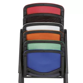 Chaise polyvalente tapissée et empilable So Catanzaro