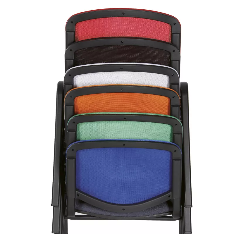 Chaise polyvalente tapissée et empilable So Catanzaro