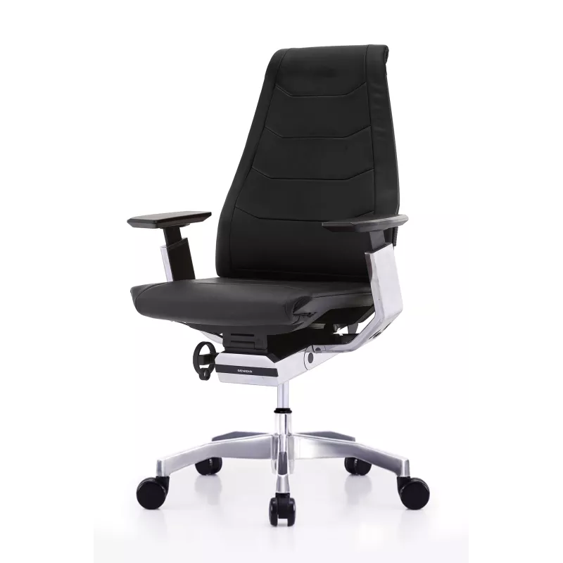 Fauteuil de direction en cuir So Verceil
