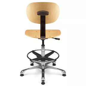 Siège technique hêtre naturel avec repsoe-pieds So Novare