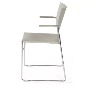 Fauteuil visiteur empilable So Gela