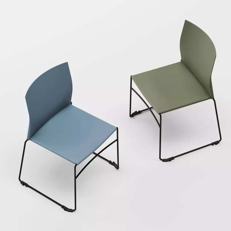 Chaise visiteur empilable So Raguse