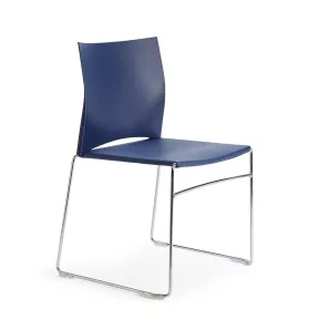 Chaise visiteur empilable So Raguse