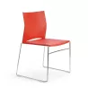 Chaise visiteur empilable So Raguse