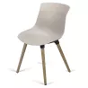 Chaise visiteur pieds bois So Savone