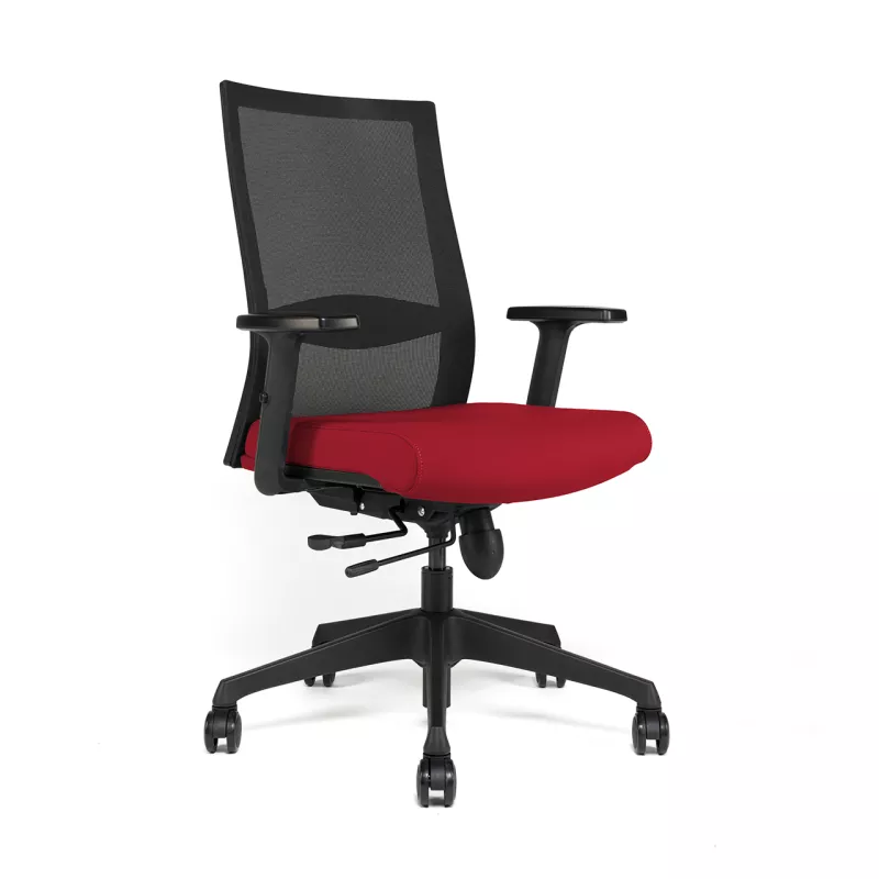 Siège de bureau synchrone dossier résille So Turin