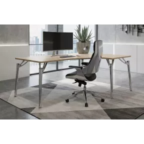 Bureau individuel compact - Design épuré