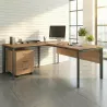 Bureau individuel avec retour - So Sierro
