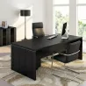Bureau individuel design avec pied panneau - So Flora | Soburo