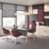 Bureau individuel, avec retour - So Bédar
