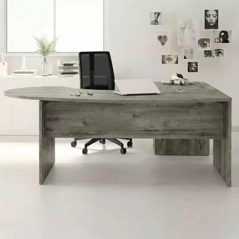 Bureau avec rangement caisson hauteur bureau So Tijola