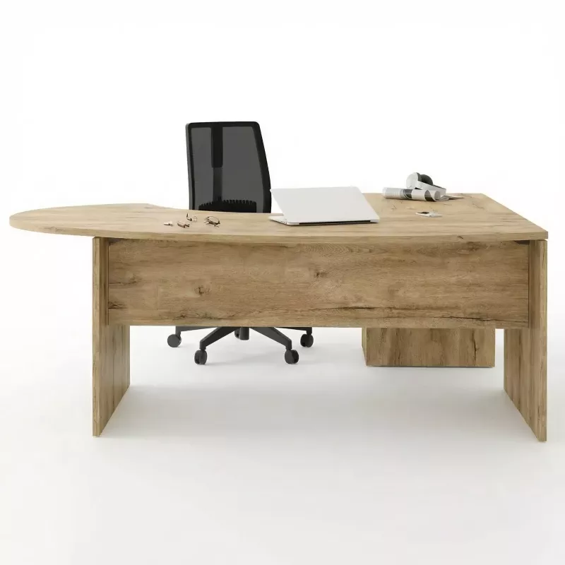 Bureau avec rangement caisson hauteur bureau So Tijola