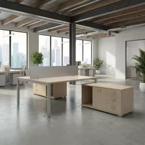 Bench vis-à-vis sur crédence à partir de 2 postes So Berja