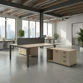 Bench vis-à-vis sur crédence à partir de 2 postes So Berja