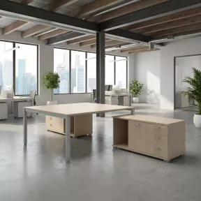 Bench vis-à-vis - Crédence, 2 postes