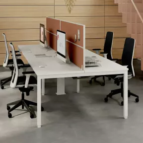 Bench vis-à-vis - Hauteur ajustable, 2 postes