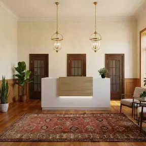 Banque d'accueil largeur 1,84m So Aragon