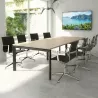 Table de réunion rectangulaire So Antas - 6 à 20 personnes