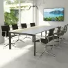 Table de réunion rectangulaire So Antas - 6 à 20 personnes