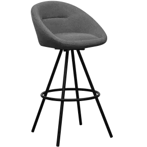 Tabouret en tissu piétement pyramidal So Smooth