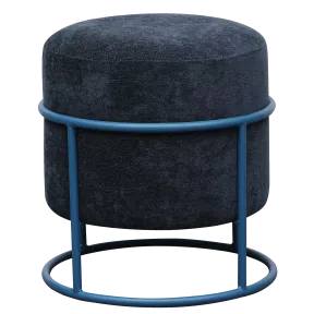Pouf empilable assise tissu et structure acier So Flow