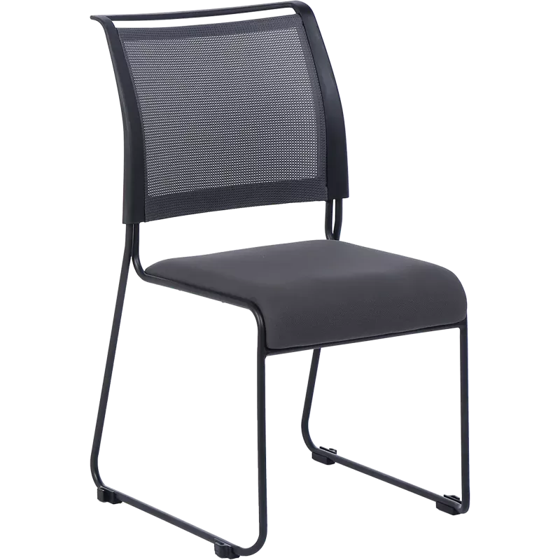 Chaise de réunion tapissée empilable  So Class