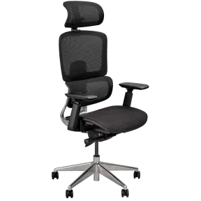Fauteuil de bureau ergonomique maille velours So Feel