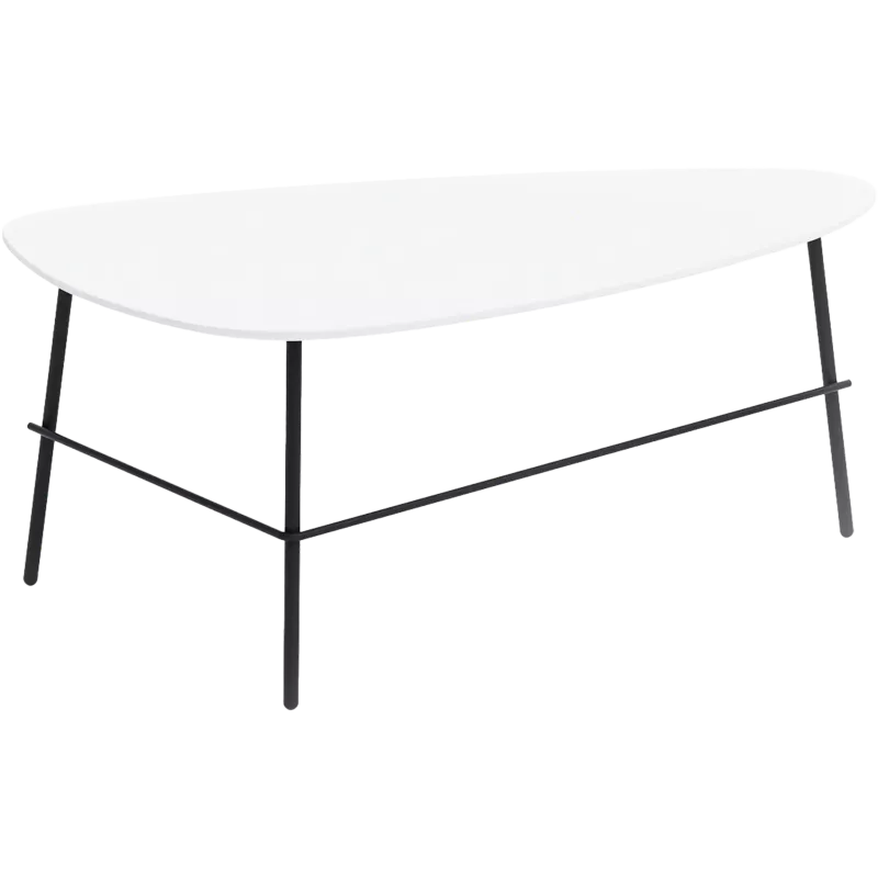 Table basse bois et métal accueil So Wave