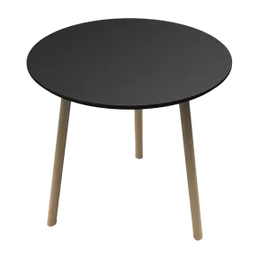 Table basse ronde bois massif So Vibe