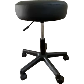 Tabouret réglable assise épaisse sur roulettes So Edge