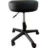 Tabouret réglable assise épaisse sur roulettes So Edge