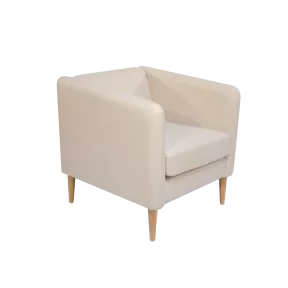 Fauteuil une place pieds bois hévéa So Drift