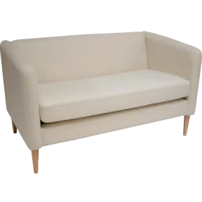 Canapé 2 places revêtement tissu So Glide