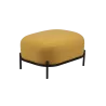 Pouf d'accueil en tissu et acier So Align