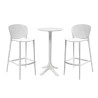 Ensemble mange-debout et deux tabourets extérieurs So Dynamic