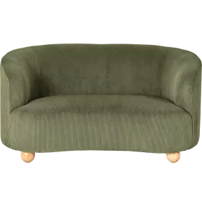 Canapé d'accueil 2 places en tissu So Tempo