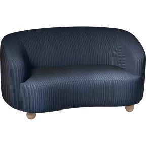 Canapé d'accueil 2 places en tissu So Tempo