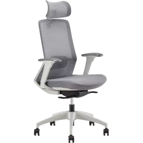 Fauteuil de bureau synchrone gris maille So Nimbus