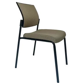 Chaise de collectivité empilable en tissu So Satin