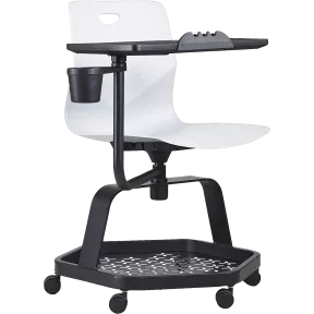 Siège de formation à roulettes avec tablette So Pearl
