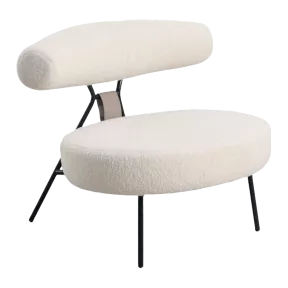 Fauteuil d'accueil en tissu So Signature