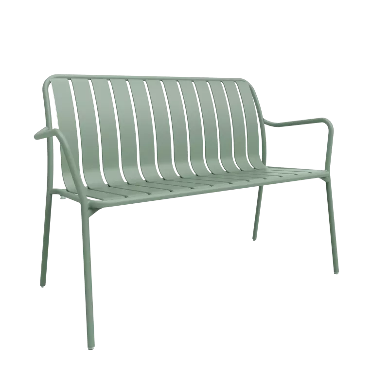 Banc extérieur 2 places en aluminium So Valley