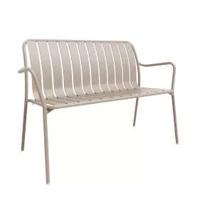 Banc extérieur 2 places en aluminium So Valley