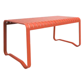 Table de repas extérieure aluminium 4 places So Poise