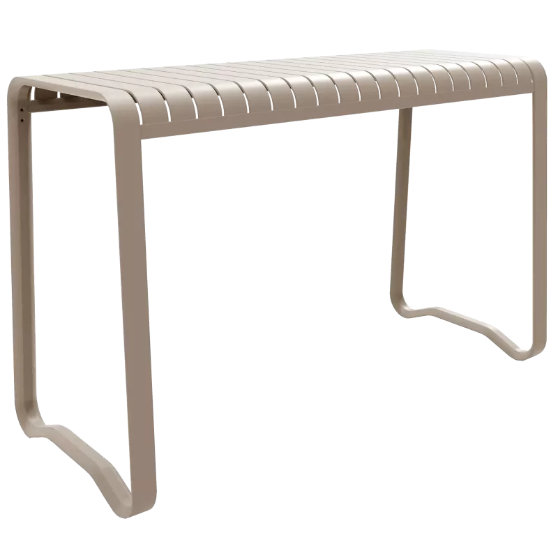 Table de bar haute extérieur en aluminium So Summit