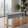 Bureau individuel, avec passe-câbles - So Enix