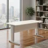 Bureau individuel, avec passe-câbles - So Enix