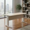 Bureau individuel, avec passe-câbles - So Enix